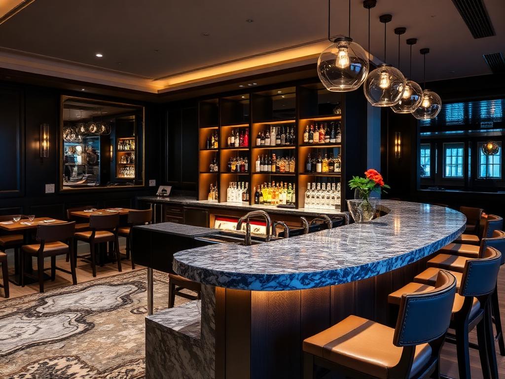 بار مطعم بلو بيرل