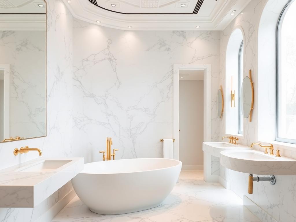 حمام ماستر رخام